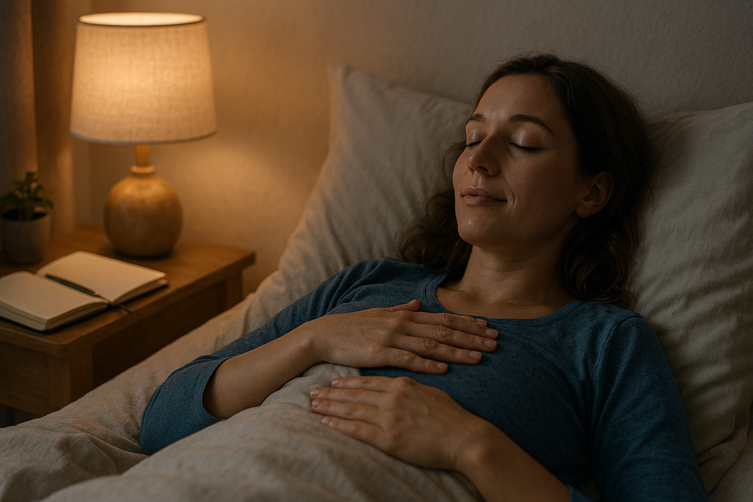 Positive Visualization Before Sleep